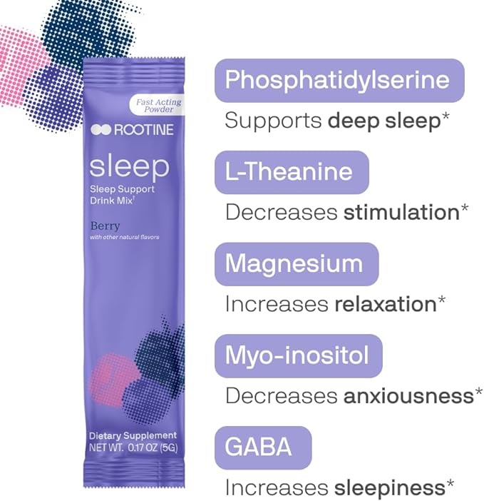 Sleep Melatonin-Free Supplement Powder for Sleep 10pk