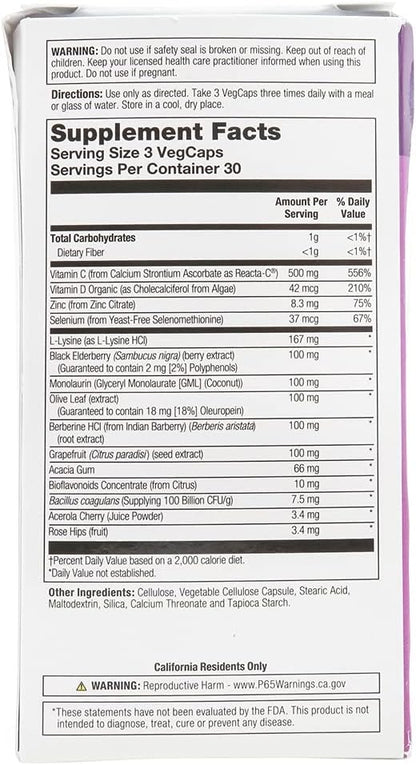 IMMUNEFIGHT Immune Response Solaray 90 VCaps