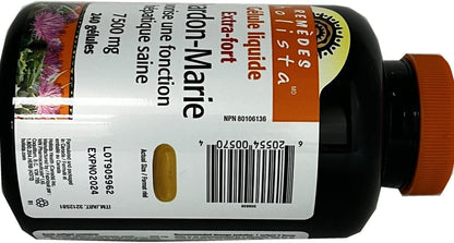 Extra Strength Milk Thistle 250 mg 240 softgels