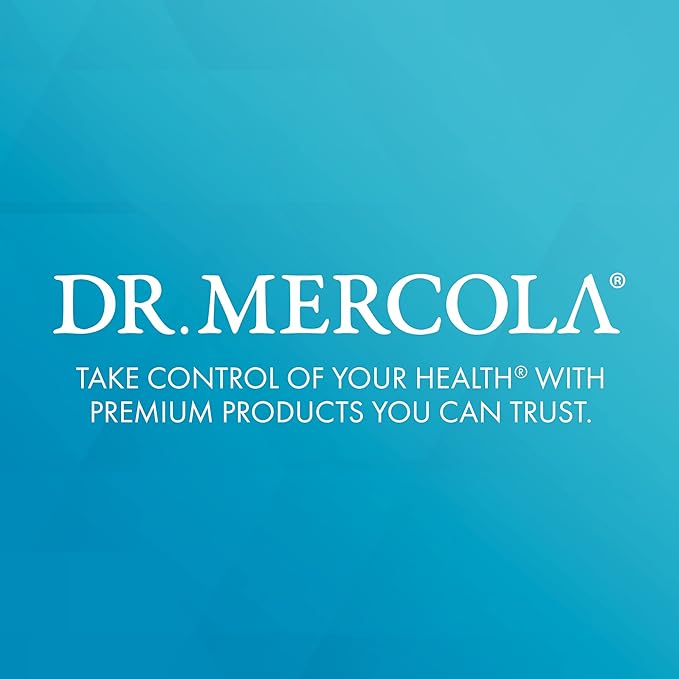 Dr. Mercola Vitamin B Complex, 90 Servings (180 Capsules), with Benfotiamine, Dietary Supplement, Supports Energy Production, Non-GMO