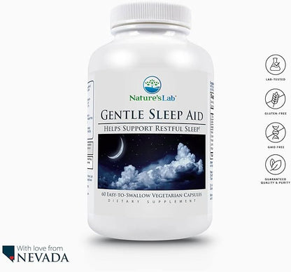 Nature's Lab Gentle Sleep Aid 60ct (30 Day