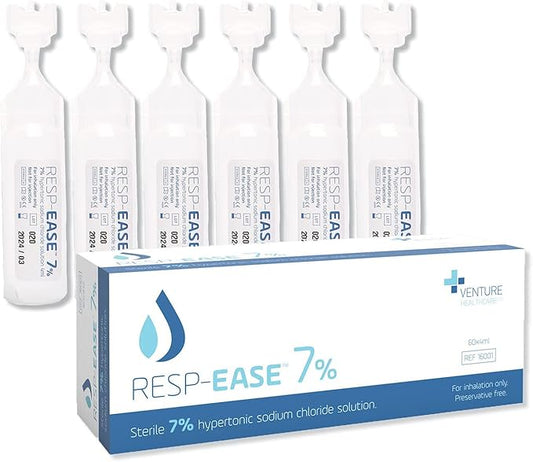 7% Hypertonic Saline Solution for Inhalation 60 x 4ml Vials
