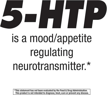 Nature's Way 5-HTP, Calms Nerves and L-5-Hydroxytryptophan, Vitamins B6 & 50 mg 60 Count