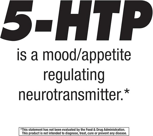 Nature's Way 5-HTP, Calms Nerves and L-5-Hydroxytryptophan, Vitamins B6 & 50 mg 60 Count