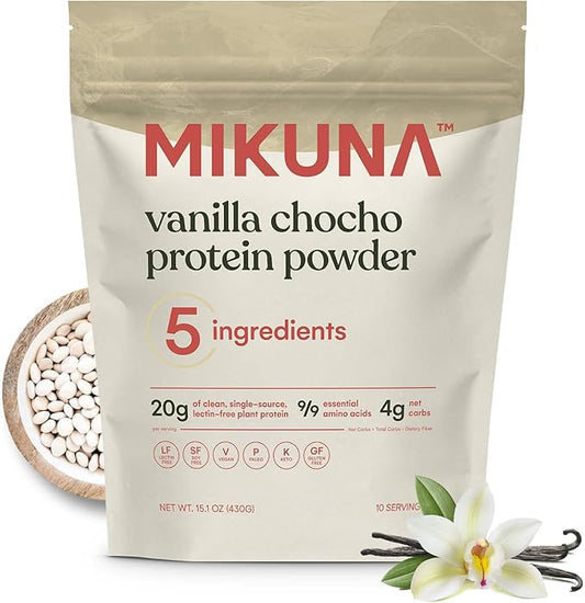 Mikuna Vegan Protein Powder (Vanilla, 10 Servings)