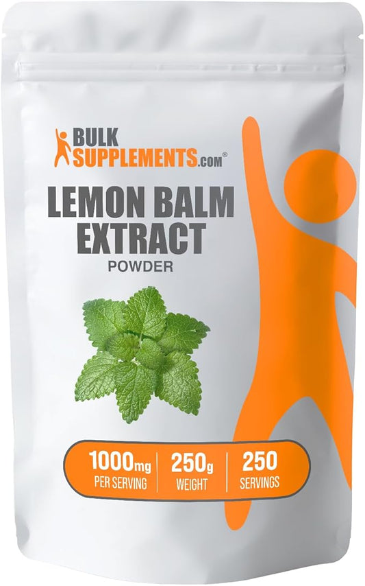 BulkSupplements.com Lemon Balm Extract Powder 1000mg per 250g (8.8 (8.8 oz) 1)