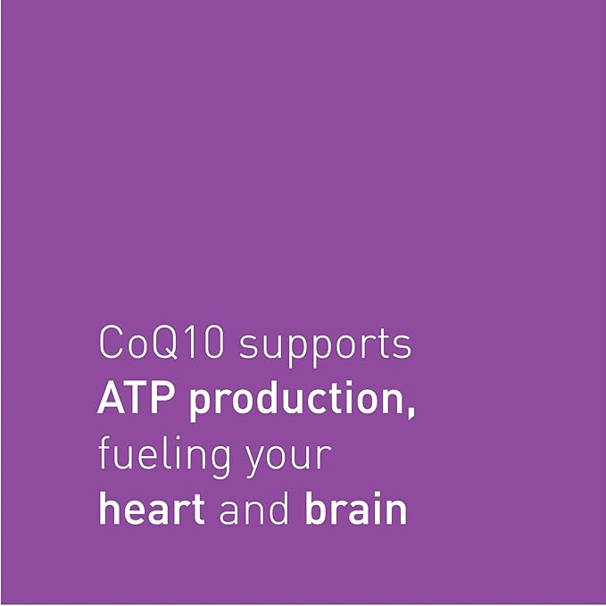 Natural Factors, Coenzyme Q10 50mg, CoQ10 120 softgels (120 servings)