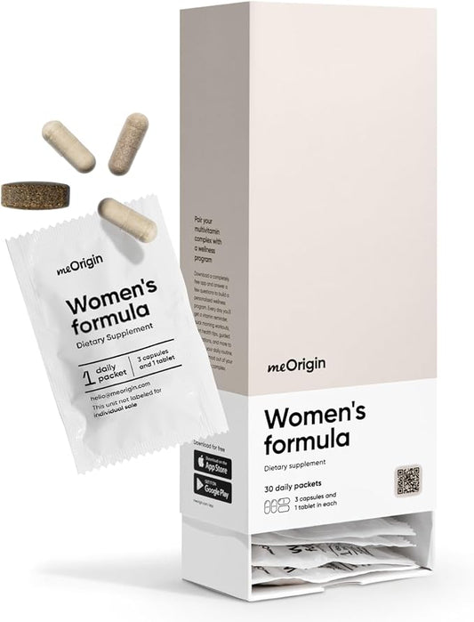 Multivitamin for Women, Full-Spectrum Supplement B12, A, 106 Nutrients 30 Day
