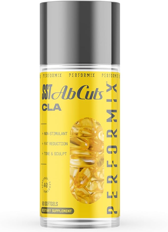 PERFORMIX - SST AbCuts - CLA 1,000 mg 3, Flax 80 Softgels
