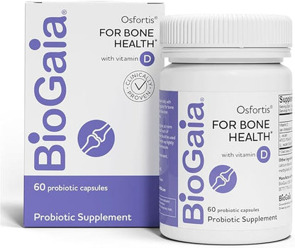 BioGaia Osfortis, Women’s Probiotic for Strong 6475, 60 60 Capsules, 1 Pack