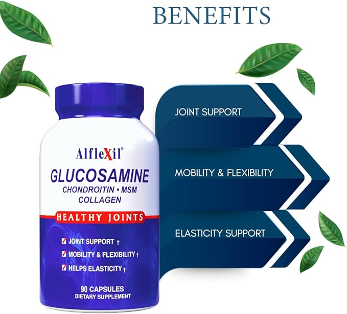 Glucosamine - Chondroitin - MSM - 90 Capsules 4 Pack