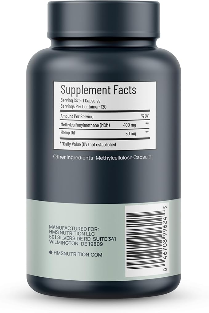 Hemp Oil Extract Supplements, includes Omega 3, 6 6 and 9, Support 6000mg, 120 120 Veggie