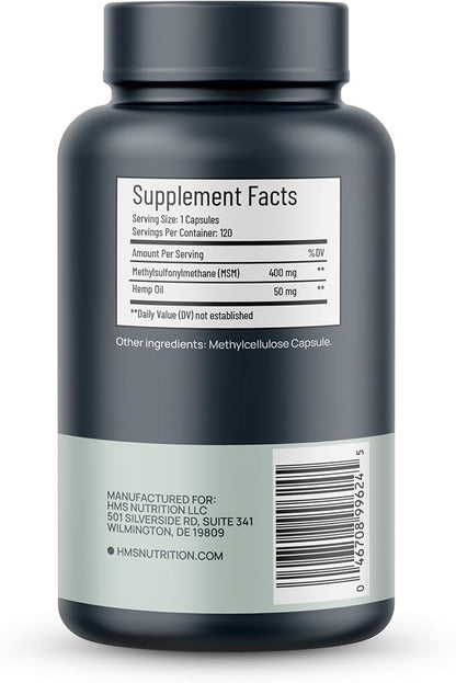 Hemp Oil Extract Supplements, includes Omega 3, 6 6 and 9, Support 6000mg, 120 120 Veggie