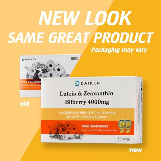 DAIKEN Lutein 10 mg Zeaxanthin 2 30 Softgels 2)