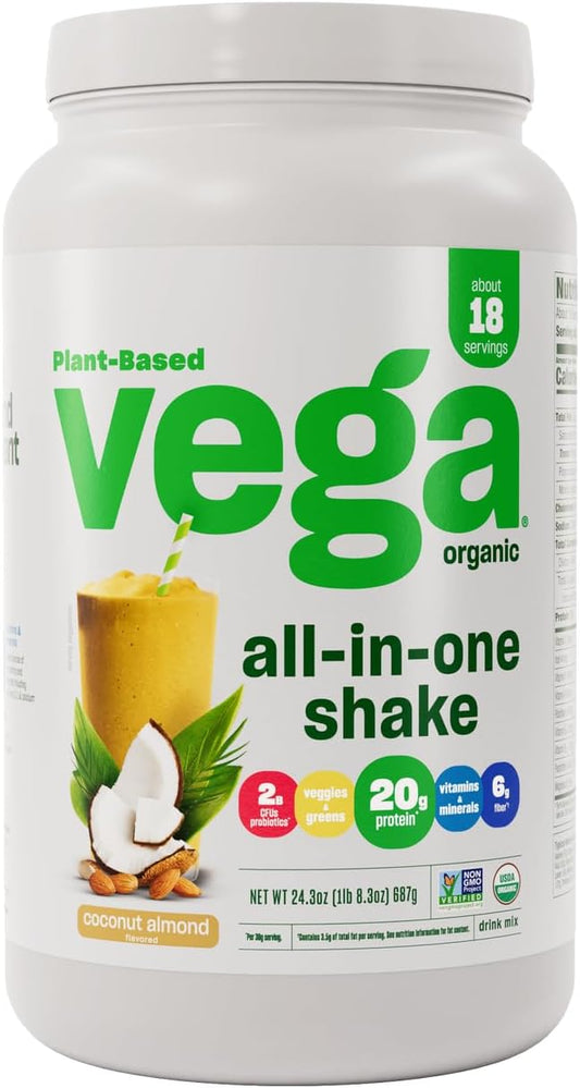 Vega One, Organic All-in-One Shake Coconut 24.3 Ounce