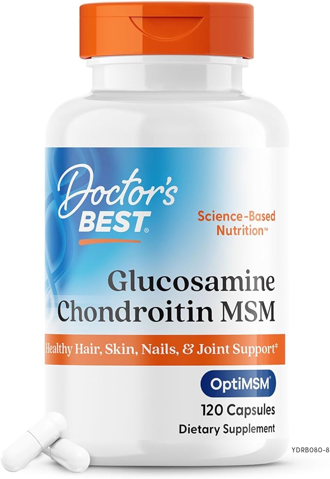 Doctor's Best Glucosamine Chondroitin Msm 120 Count 1)