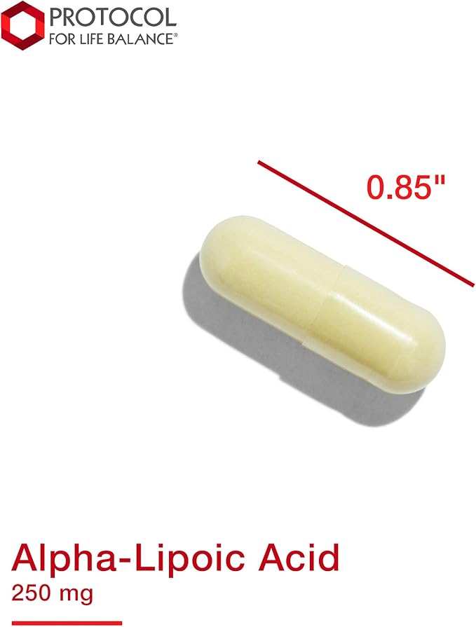 Protocol Alpha-Lipoic Acid 250mg 90 Veg