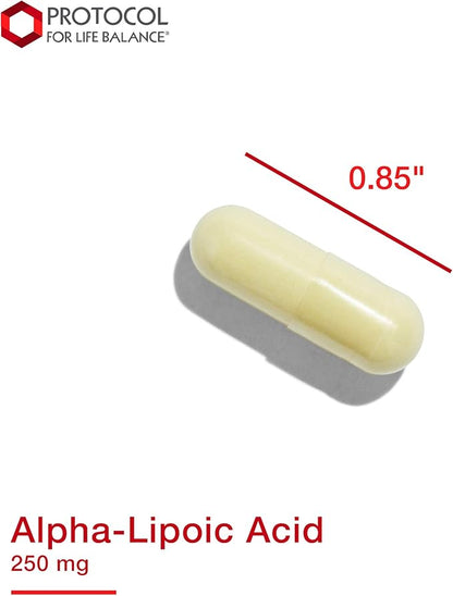 Protocol Alpha-Lipoic Acid 250mg 90 Veg
