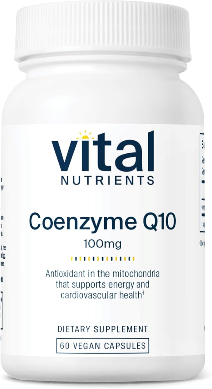 Vital Nutrients CoQ10 100mg Q10 from 60 Capsules