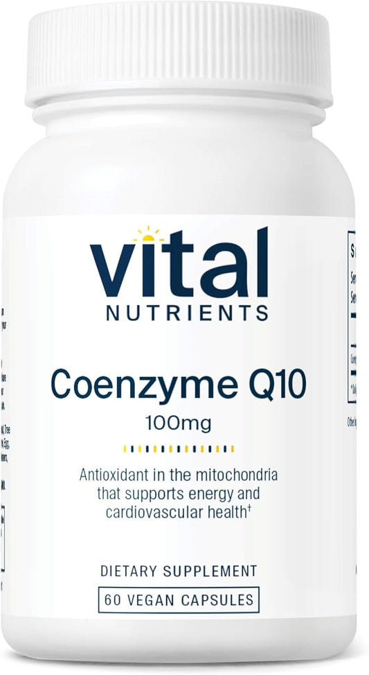 Vital Nutrients CoQ10 100mg Q10 from 60 Capsules