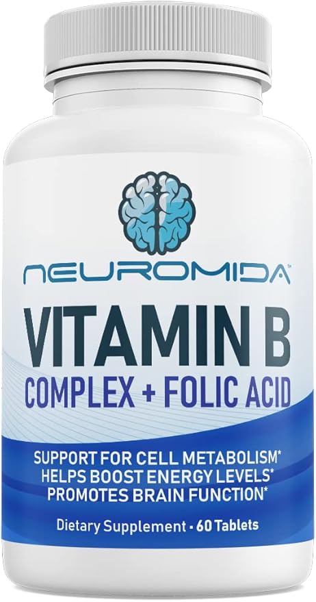 Vitamin B Complex and Folic Acid 60 Tablets