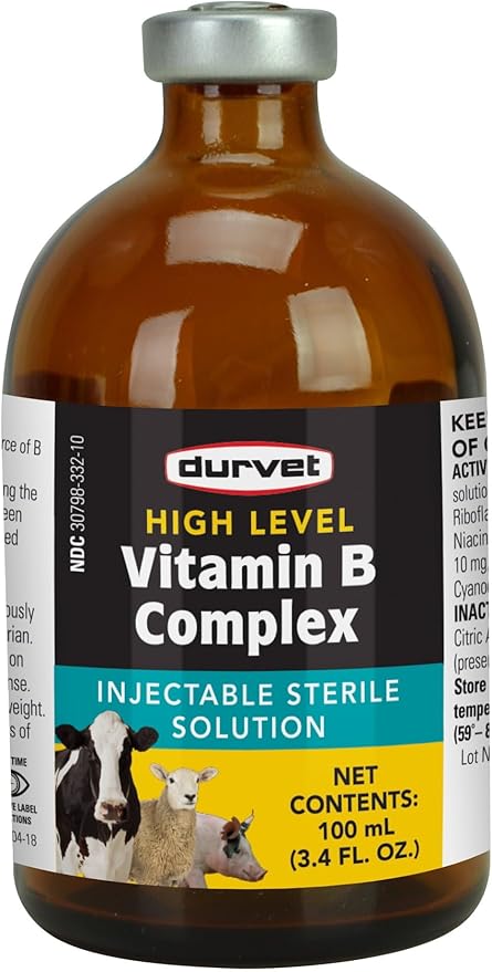 Durvet High Level Vitamin B Complex 100ml