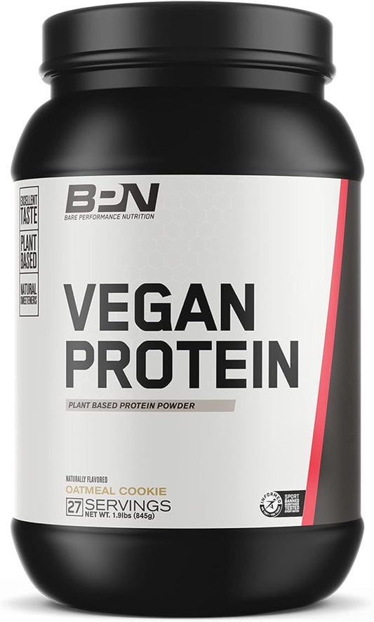 Bare Performance Nutrition, Vegan Protein, Plant 27 Servings,