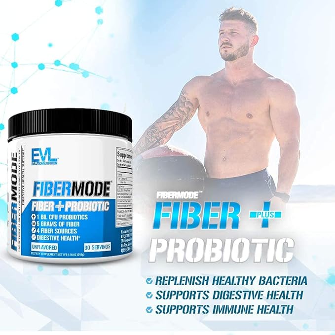 Evlution Nutrition FiberMode 1bil CFU 5g Fiber 30 Servings