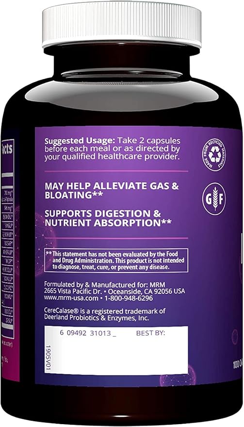 MRM Nutrition Digest-All ® 100% Vegetarian 50 Servings