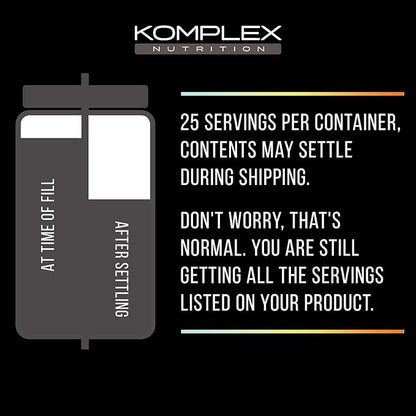 KompleX Nutrition Plant Based Protein Powder (25 Servings) 29 Natural
