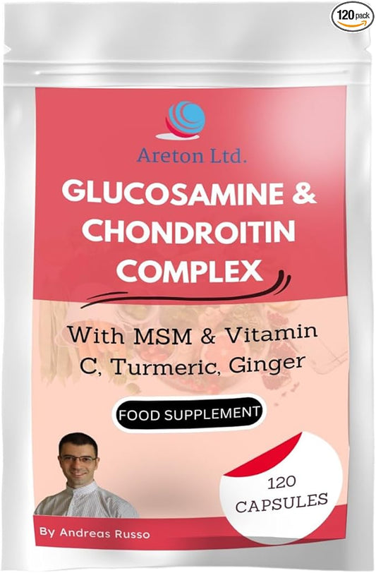 High Strength 6-in-1 Glucosamine Chondroitin MSM 120 Count
