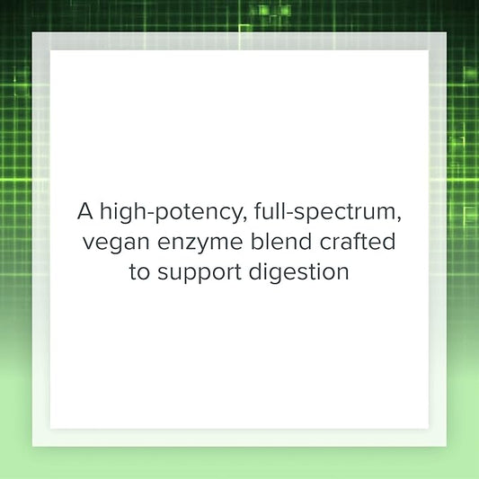 Natural Factors, High Potency Multi Enzyme 120 Capsules