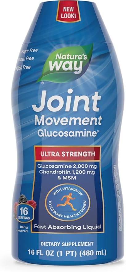 Nature's Way Joint Movement Glucosamine Fast D3, Berry 16 Fl