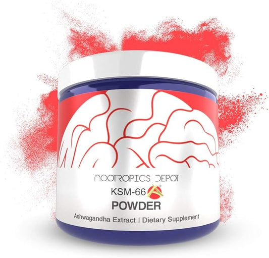 Nootropics Depot KSM-66 Ashwagandha Powder 60 Grams