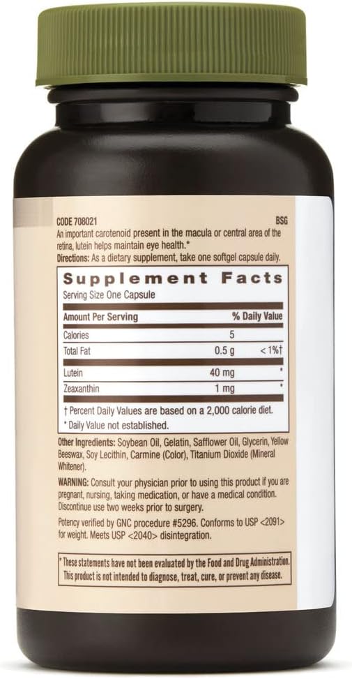 GNC Lutein