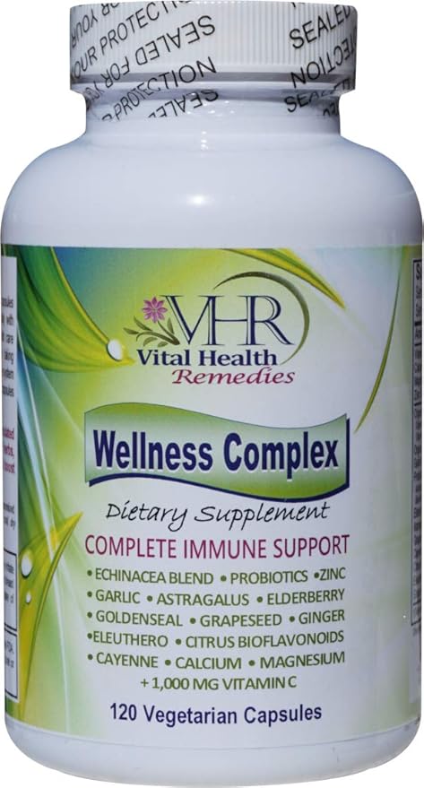 VHR WELLNESS COMPLEX IMMUNE BOOSTING Formula 120 veg