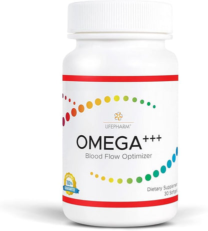 Omega +++ Supplement for Men and 3, Omega 3 EFA 369 in (30 Count)