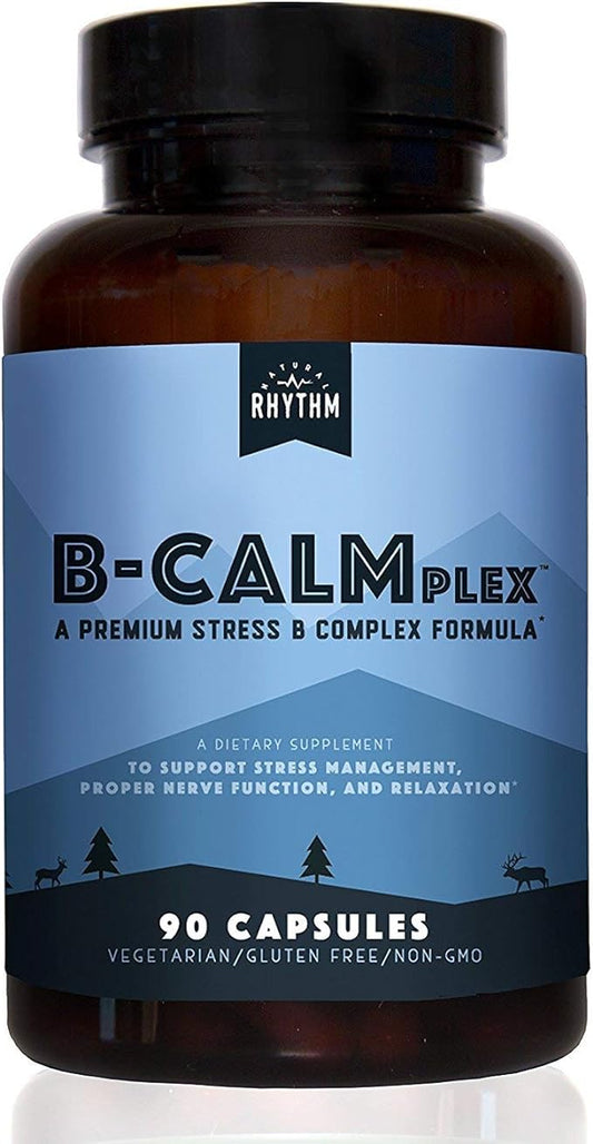Natural Rhythm B-CALMplex, Unique B Vitamin 3 Month 90 Capsules