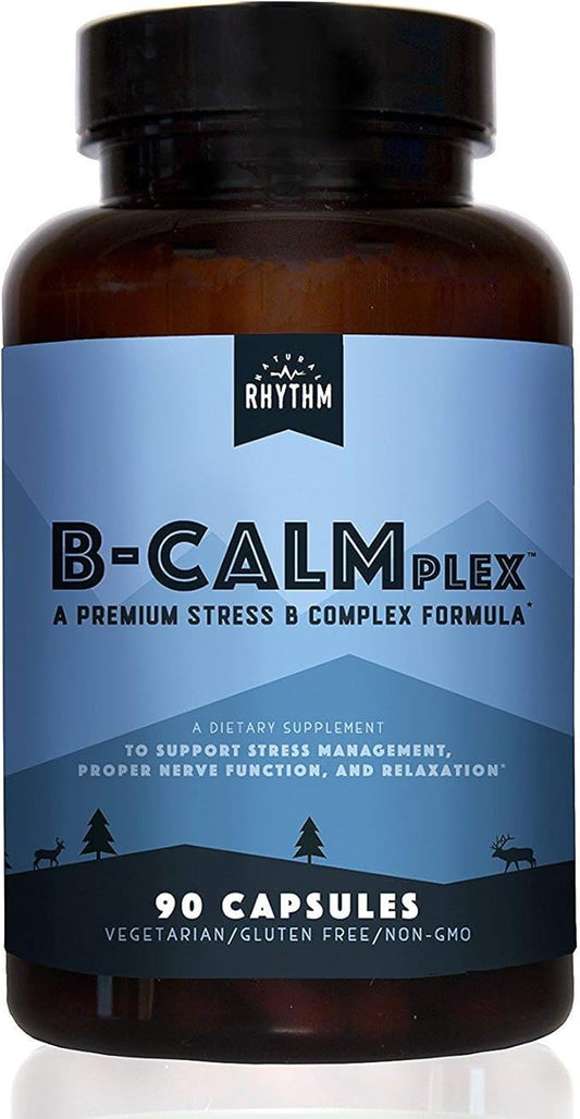 Natural Rhythm B-CALMplex, Unique B Vitamin 3 Month 90 Capsules