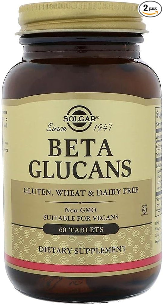 Beta 1,3 Glucans 60 Tabs 2-Pack