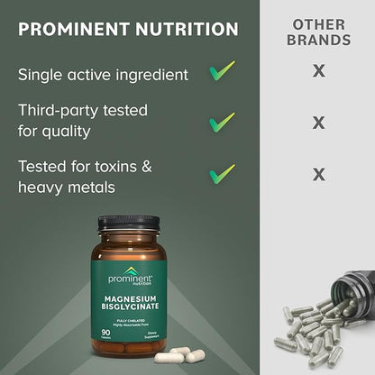 Magnesium Bisglycinate Capsules 240 mg, 45 Day
