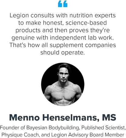 LEGION Triton Fish Oil Capsules 3 Essential 2400mg EPA 30 Svgs