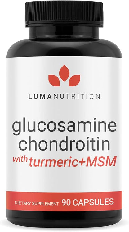 Luma Nutrition Glucosamine Chondroitin MSM 90 Capsules