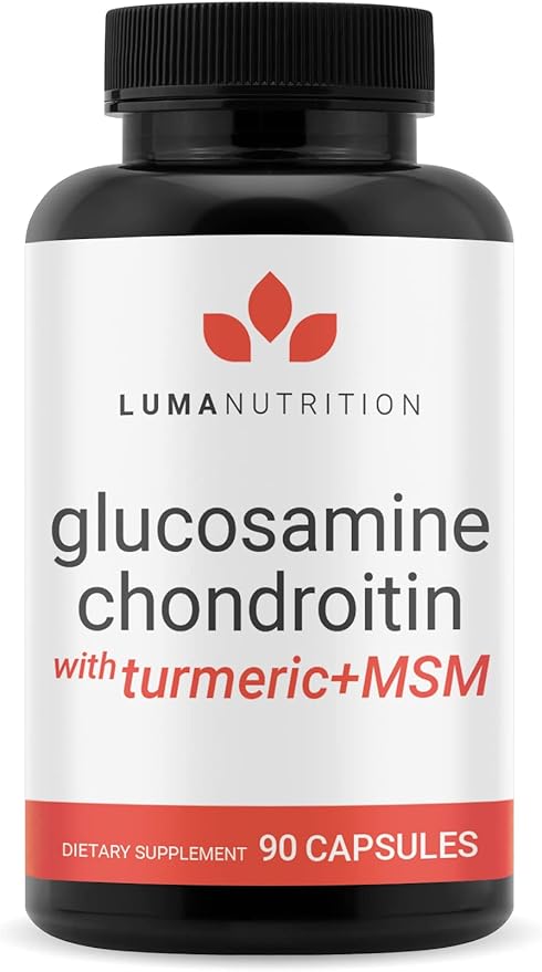 Luma Nutrition Glucosamine Chondroitin MSM 90 Capsules