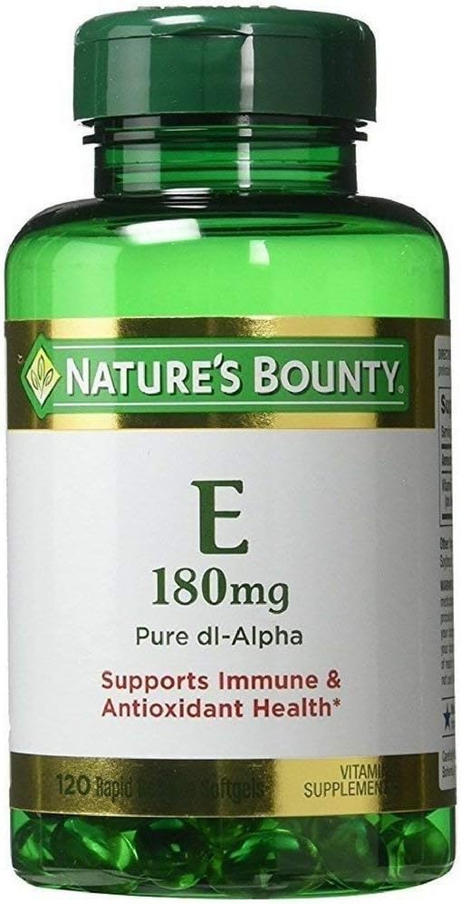 Nature's Bounty Vitamin E 400 IU 120 Count