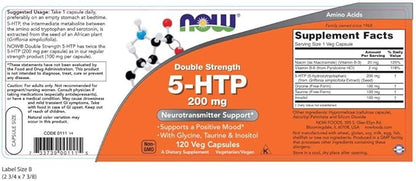 5-HTP 200 mg Now Foods 120