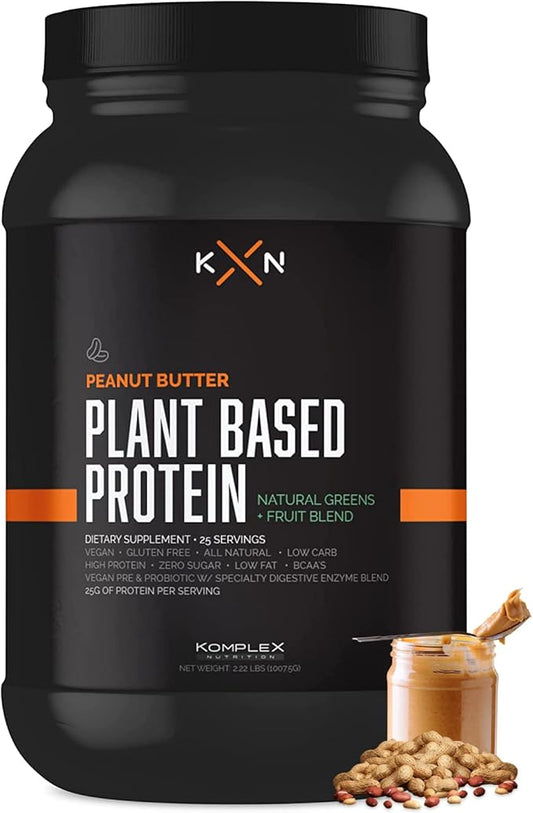 KompleX Nutrition Plant Based Protein Powder (25 Servings) 29 Natural
