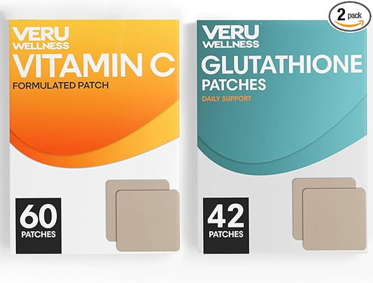 Antioxidant Power Duo Lifestyle Patch C, Glutathione 8-10 Hours (42 Days)