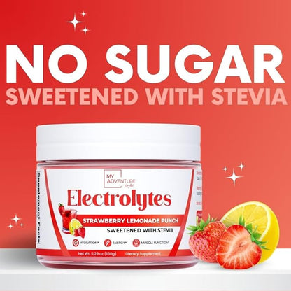 Zero Sugar - Strawberry Lemonade Punch 30 Servings