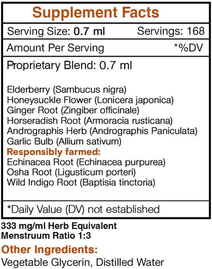 Urgent Immune Boost Alcohol-FREE Extract, High-Potency 4 oz